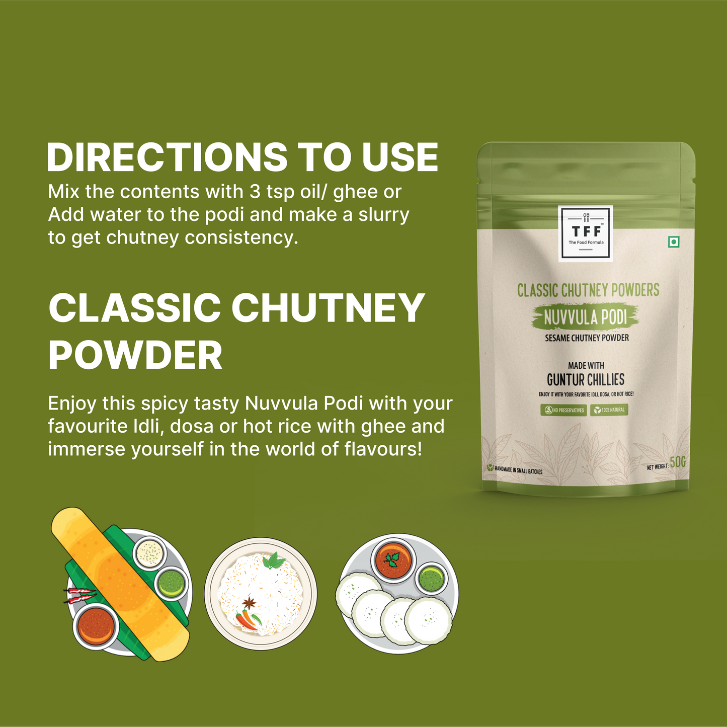 Nuvvula Podi | Sesame Chutney Powder