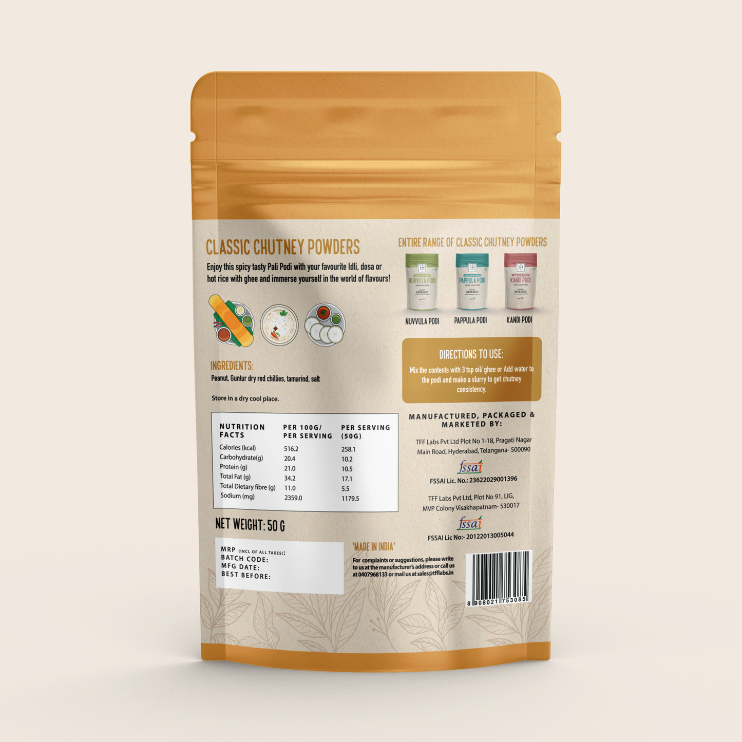 Classic Chutney Powders Combo