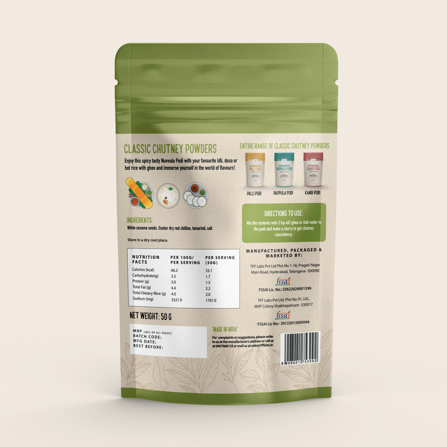 Classic Chutney Powders Combo