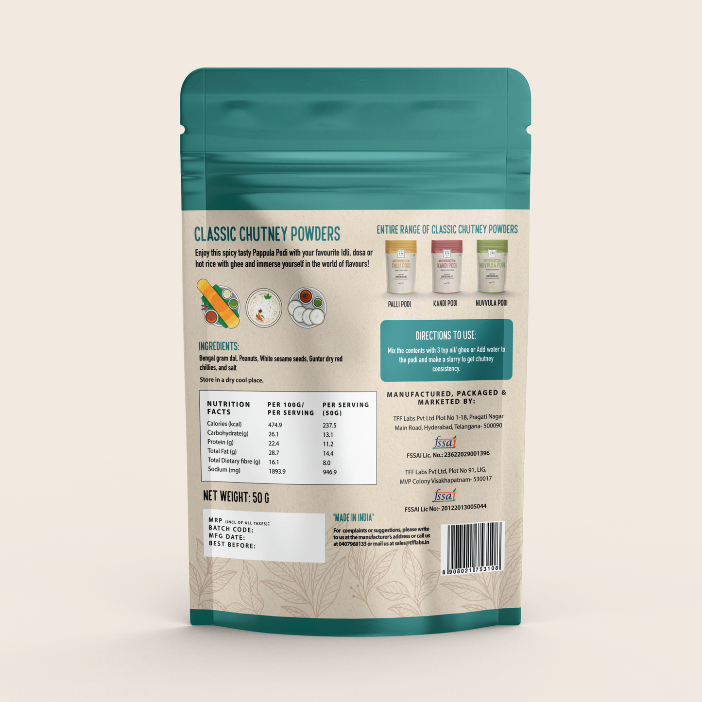 Classic Chutney Powders Combo