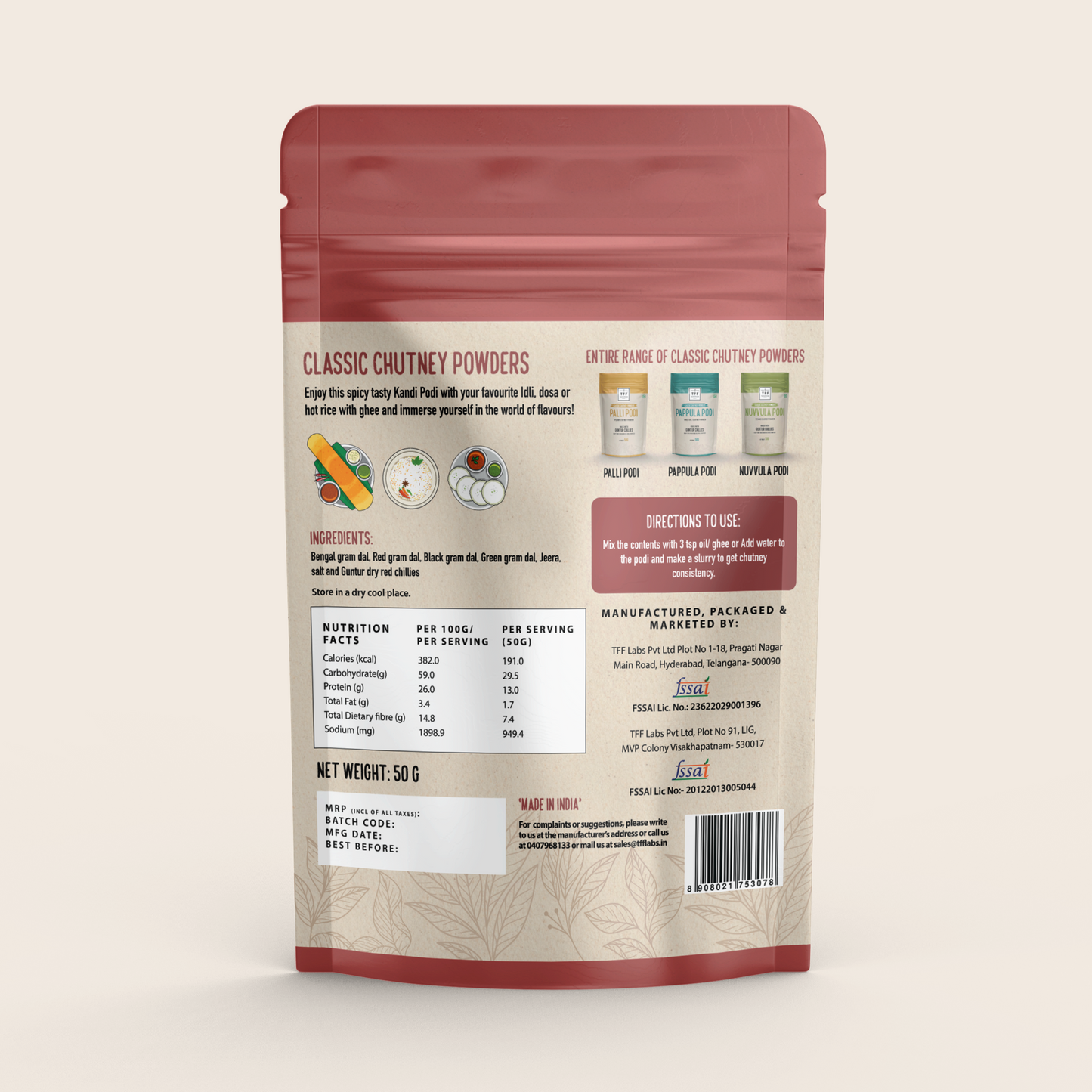 Classic Chutney Powders Combo