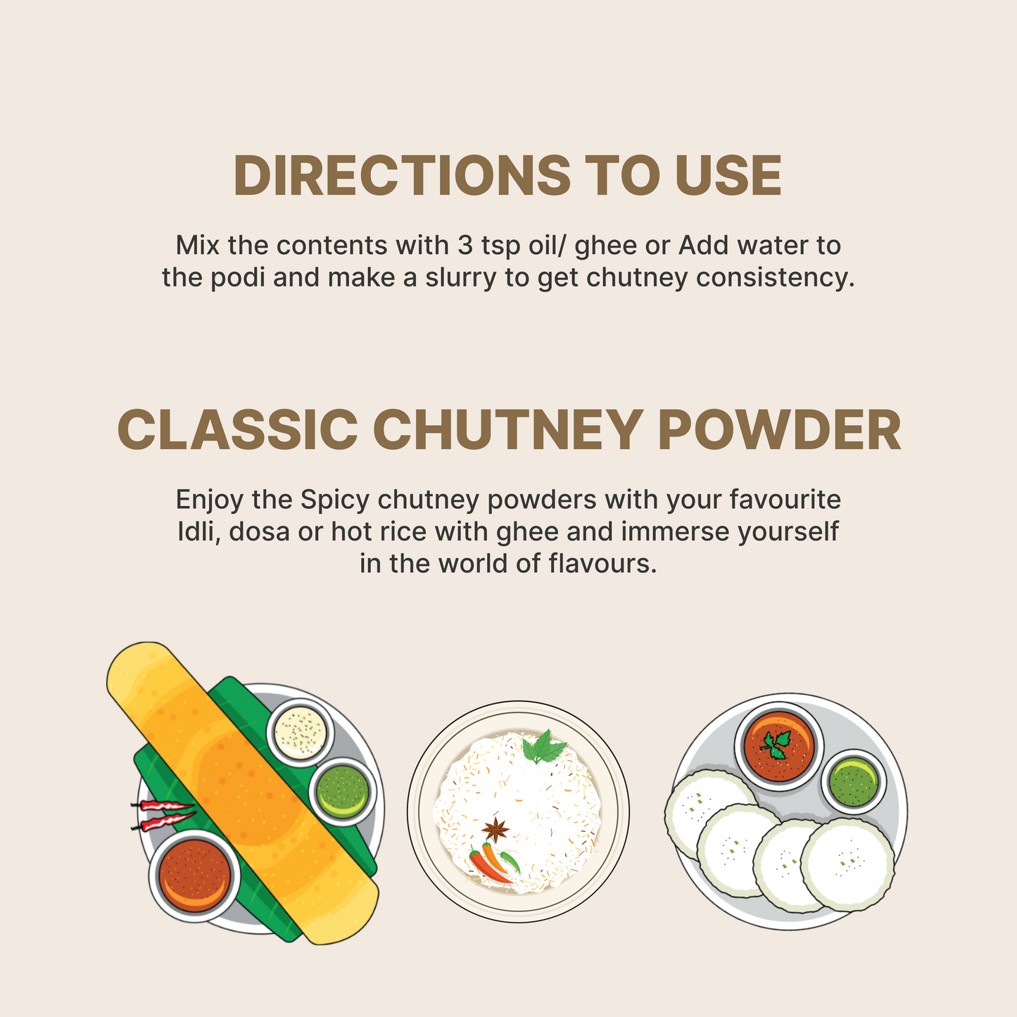 Classic Chutney Powders Combo