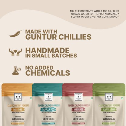 Classic Chutney Powders Combo