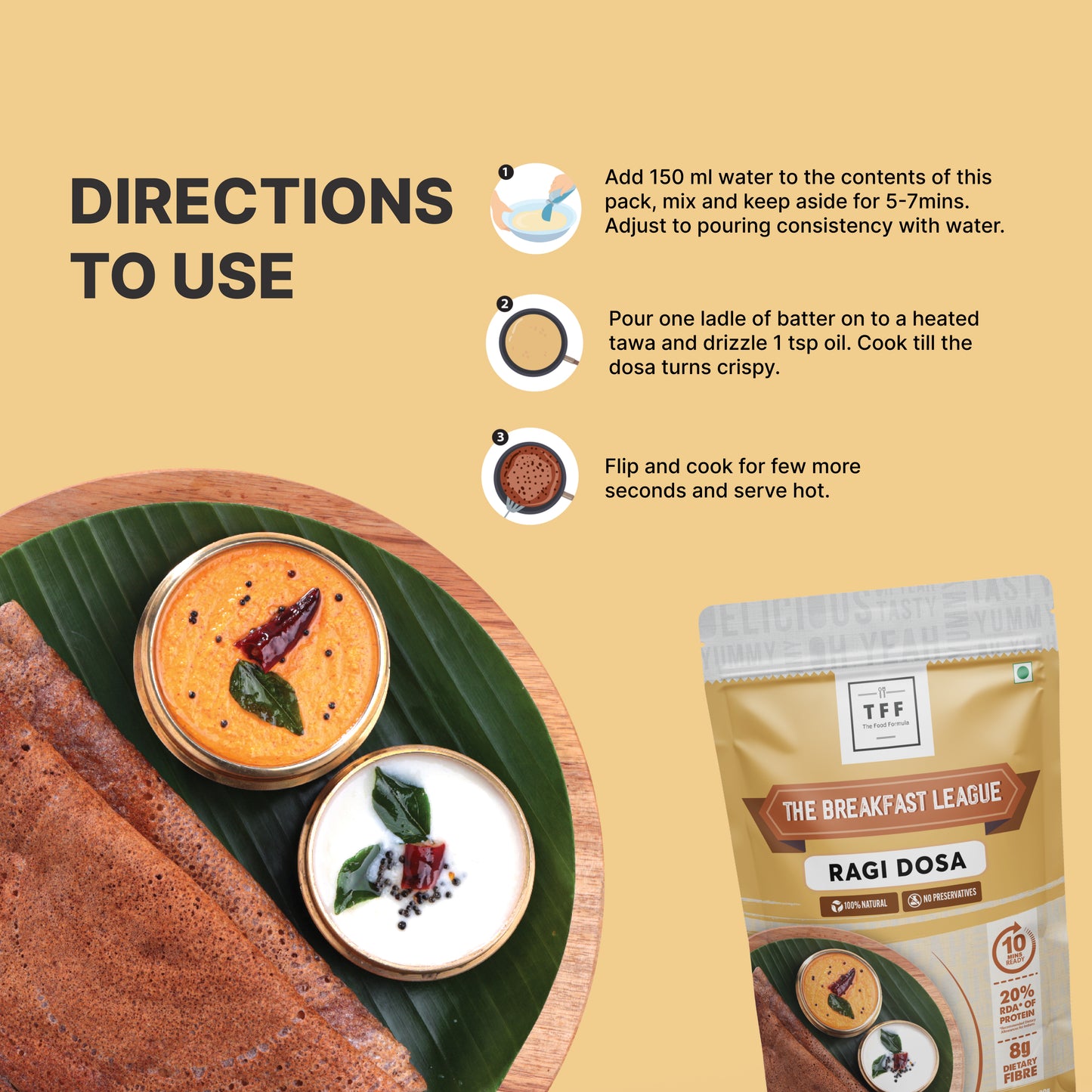 Ragi Dosa Premix